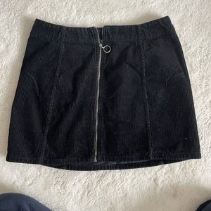 Black skirt